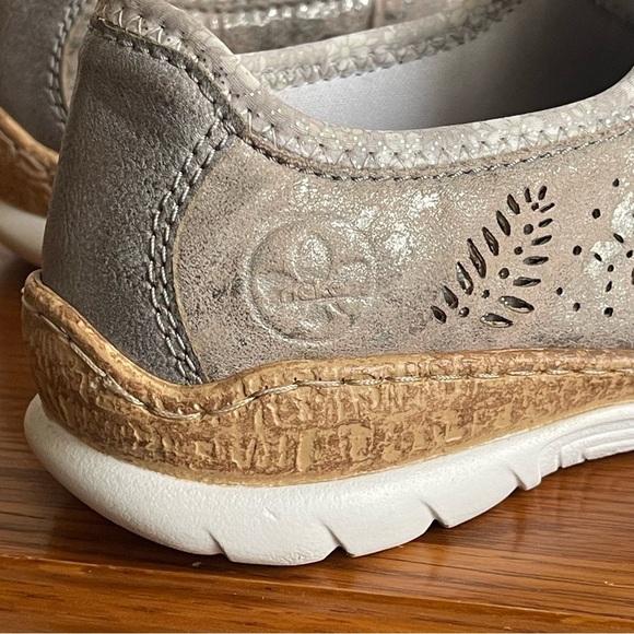 Rieker Nikita Slip-On Sneakers Women’s Size 39/8 Gray - Picture 14 of 16